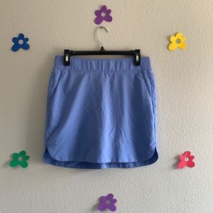 Light Blue Mini Skirt